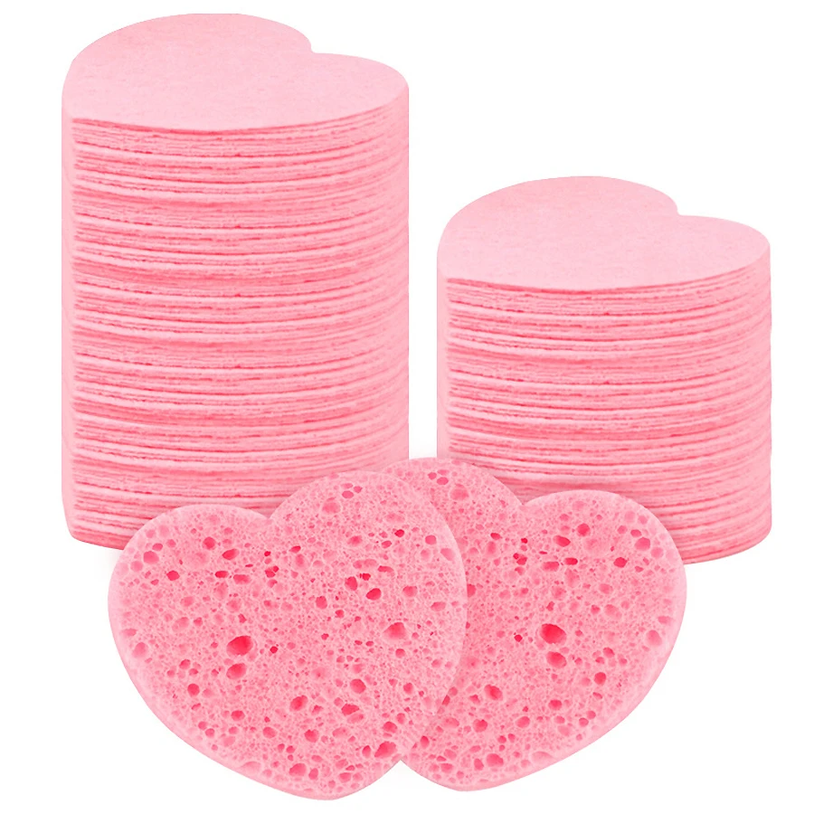 Beauty Of Joseon Makeup Remover - 5個入りセルロースフェイススポンジ 圧縮型洗顔マッサージツール 毛穴の角質除去 メイク落とし スパ品質