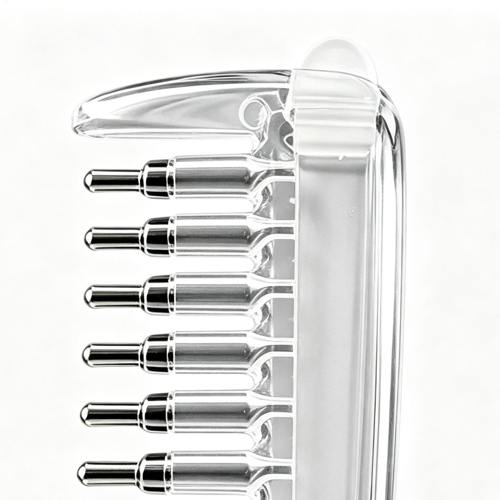 Hair Scalp Massager - 頭皮オイルアプリケーター 精密で快適、漏れ防止、詰め替え可能なヘアスカルプマッサージブラシアプリケーター（バスルーム、寝室用）