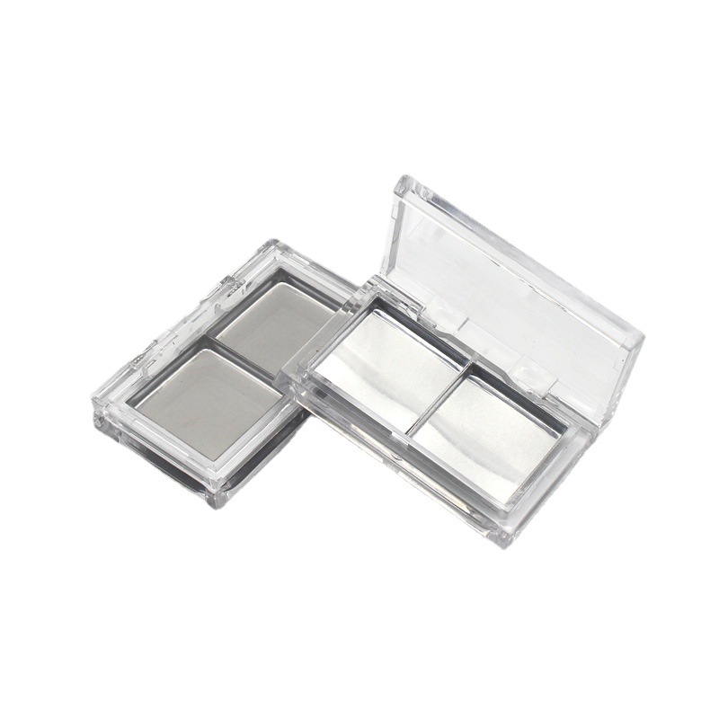 Eyeshadow Palette - 詰め替え可能なアイシャドウパレット,空の磁気アイシャドウケース,化粧品収納ボックス,ファンデーション,10個