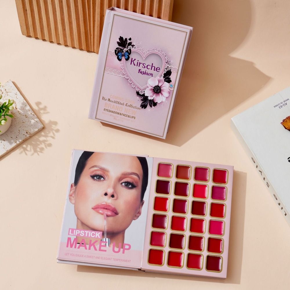 Beauty Book Makeup Kit - 新しいマットメイクアップパレットブックハイライターアイシャドウビューティーブックメイクアップキット多機能長持ちフェイス＆アイコスメティック