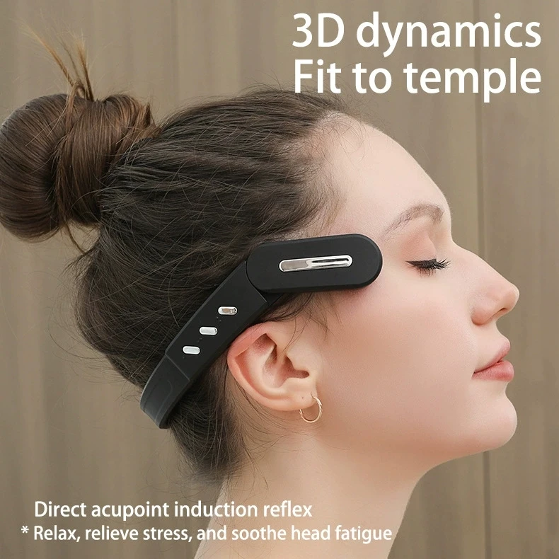 Hair Scalp Massager - 電動3Dヘッドマッサージャー EMS 頭痛 音楽 片頭痛 痛み