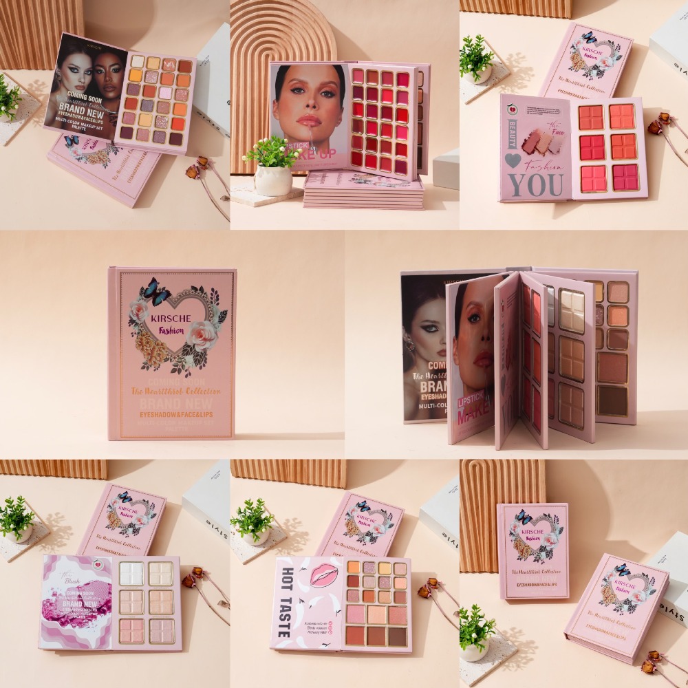 Beauty Book Makeup Kit - 新しいマットメイクアップパレットブック ハイライター アイシャドウ ビューティーブック メイクアップキット 長持ち