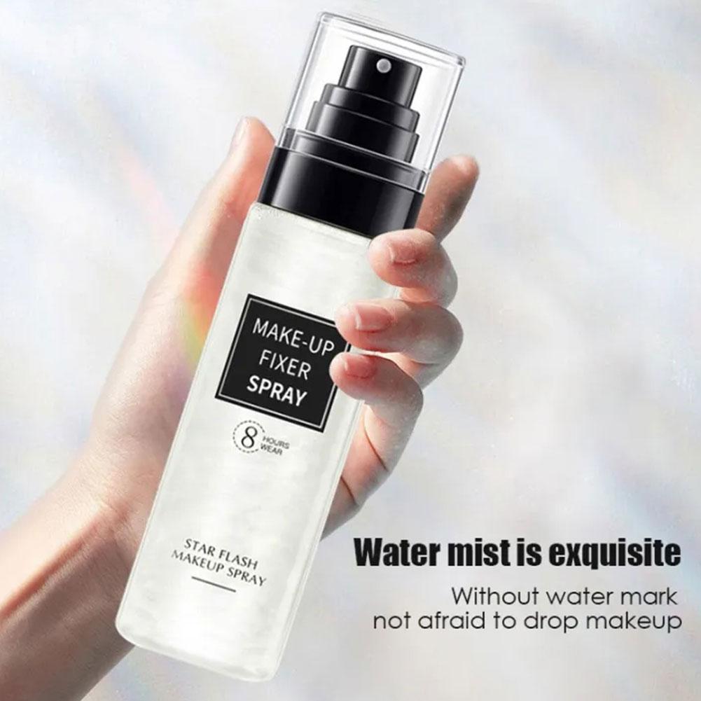 Beauty Makeup Fixer - プロのメイクアップセッティングスプレー速乾性仕上げミスト顔用ファンデーション長持ちアンチドロップフィクサースプレー美容メイクアップ