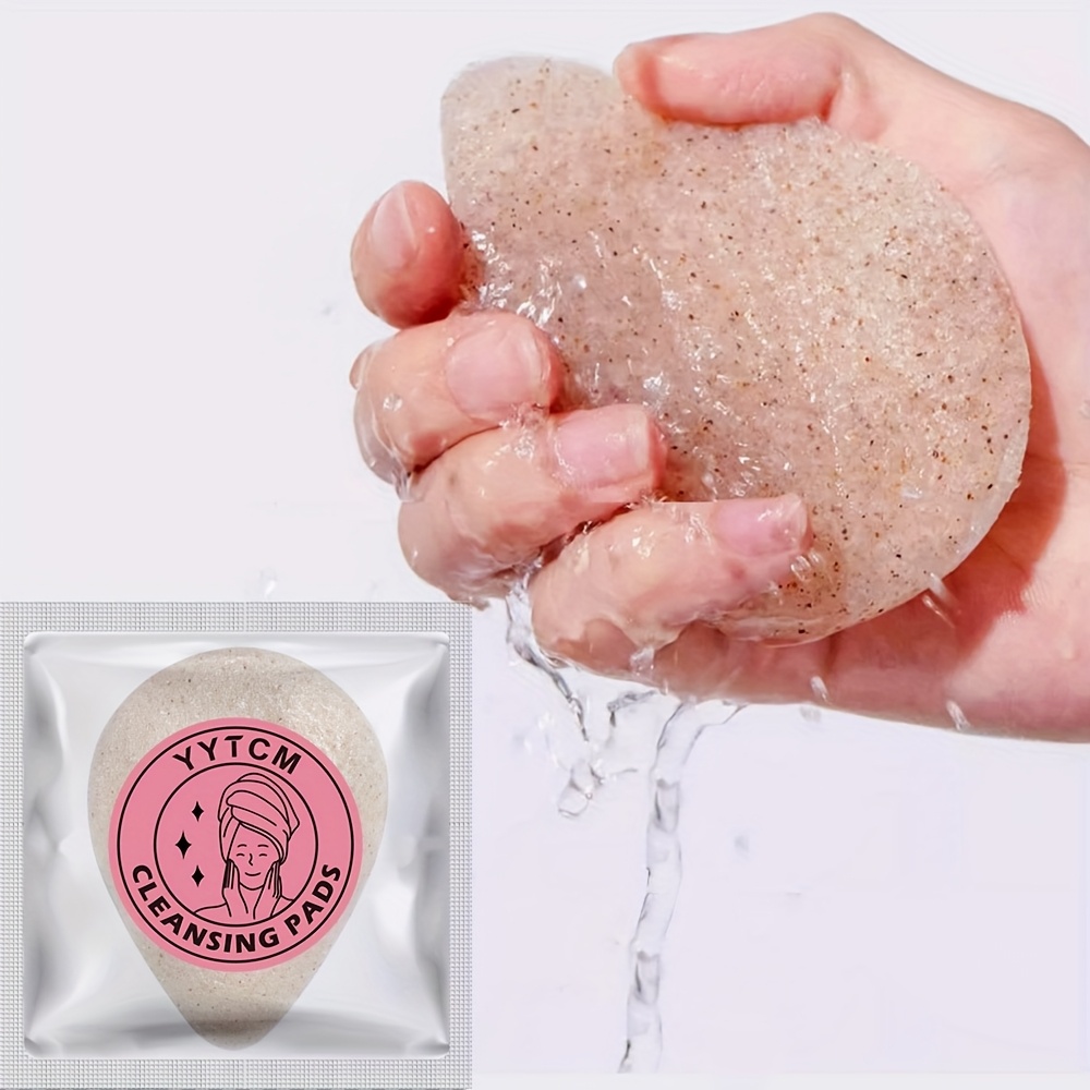 Beauty Of Joseon Makeup Remover - クルミ種子こんにゃく洗顔スポンジ、天然洗顔パフ、メイク落とし、ソフトな洗顔ツール