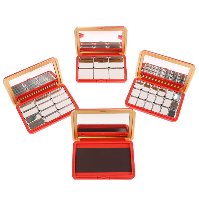 Eyeshadow Palette - マルチグリッド DIY アイシャドウパレットミラー空の DIY 化粧品ボックス磁気メイクアップパレット DIY