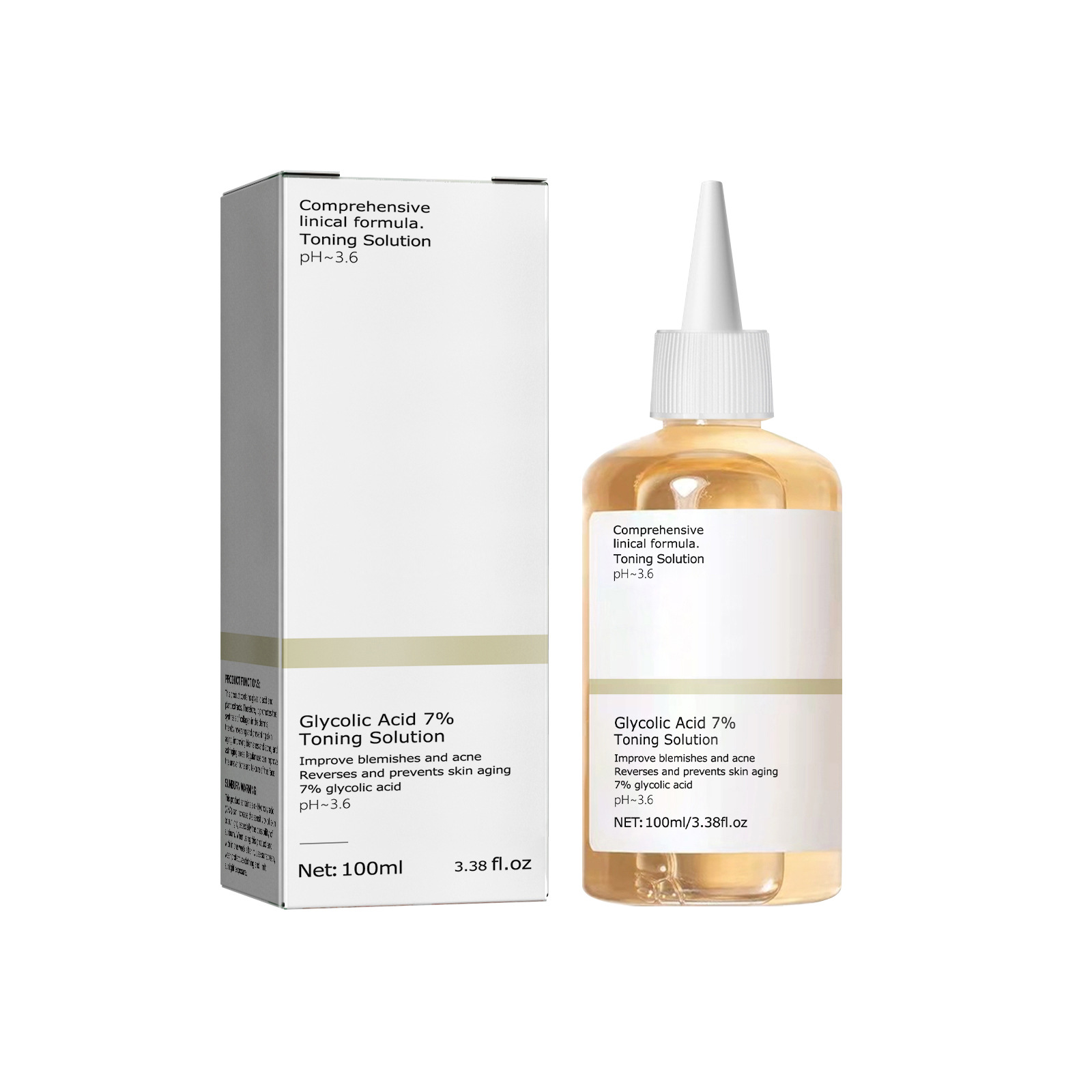 Beauty Of Joseon Makeup Remover - 100ml グリコール酸 7% トーニング ソリューション ニキビを除去し、肌に潤いを与える若返りローション
