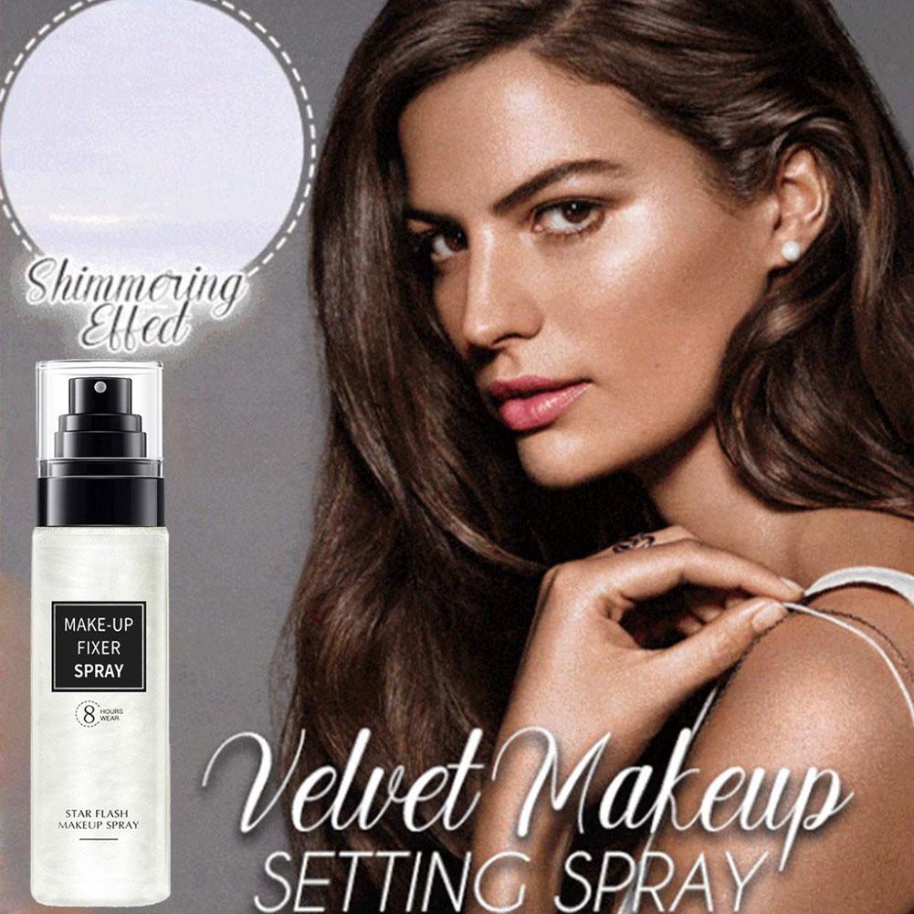 Beauty Makeup Fixer - プロのメイクアップセッティングスプレー速乾性仕上げミスト顔用ファンデーション長持ちアンチドロップフィクサースプレー美容メイクアップ