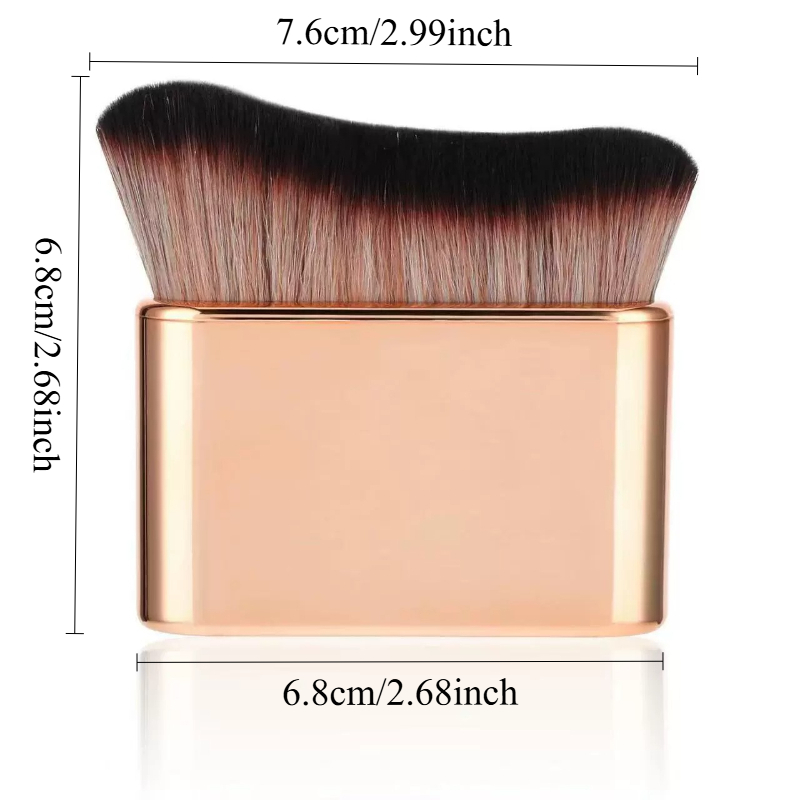 1個入りハンドヘルドメイクアップブラシ、ファンデーションブラ - Beauty Makeup Tips のレビューと価格