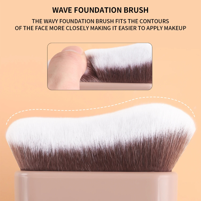 1個入りハンドヘルドメイクアップブラシ、ファンデーションブラ - Beauty Makeup Tips のレビューと価格
