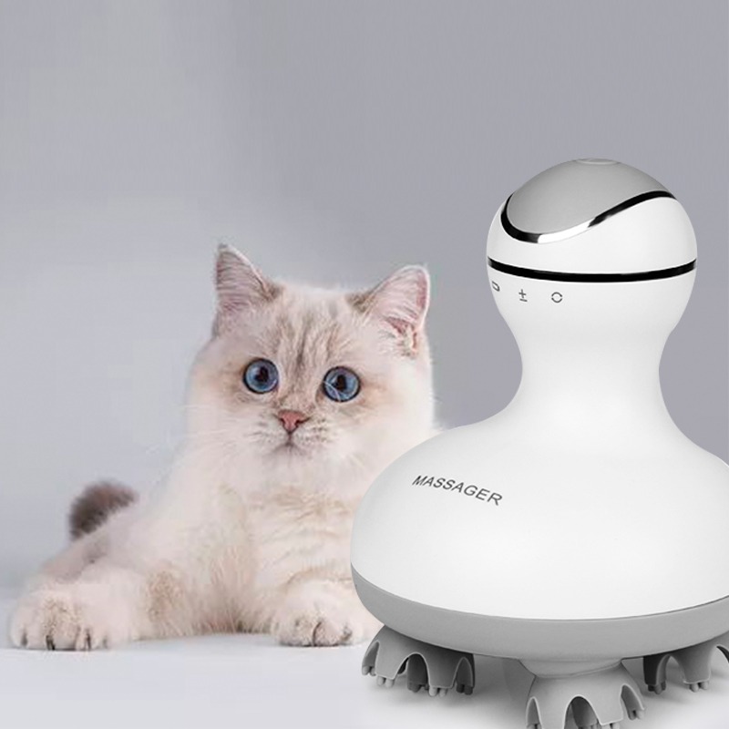 ワイヤレス防水電動ヘッドスカルプマッサージャー（猫・犬用） - Hair Scalp Massager のレビューと価格