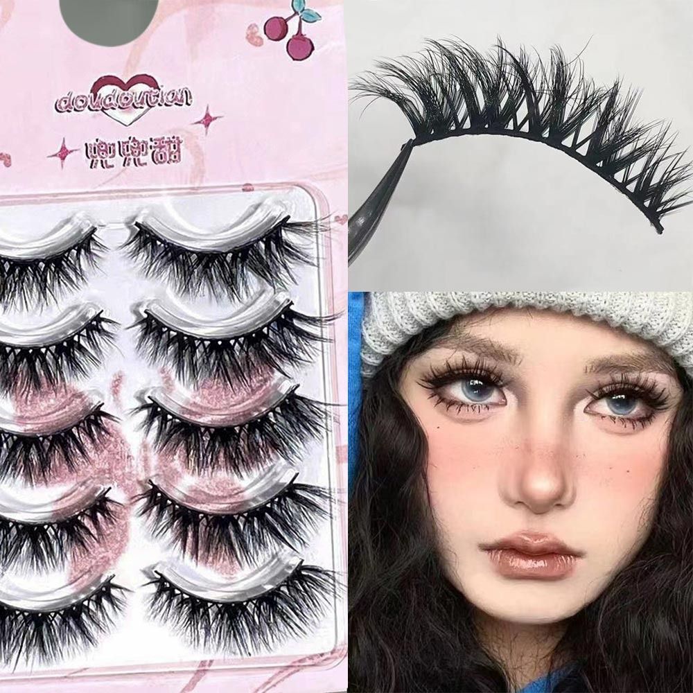 美容 3D シルク繊維つけまつげナチュラルメイクアップ乱雑な - X Beauty Makeup のレビューと価格