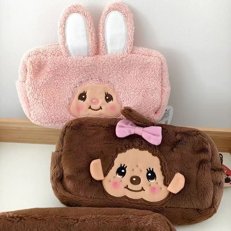 21 センチメートルかわいいアニメマンチキ刺繍化粧バッグ学生 - Makeup Organizer のレビューと価格