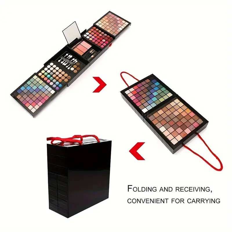 177色メイクアップセット（アイシャドウパレット、チーク、リ - Beauty Book Makeup Kit のレビューと価格