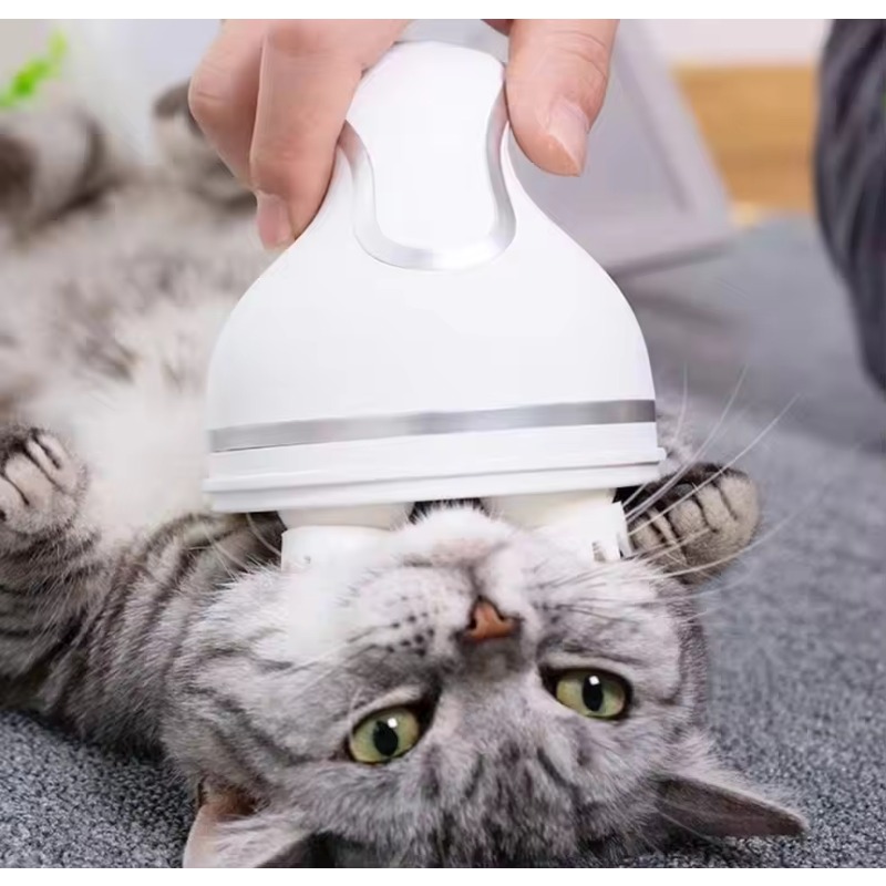 猫用スマート自動シリコン充電式電動頭皮3Dヘッドヘアマッサー - Hair Scalp Massager のレビューと価格