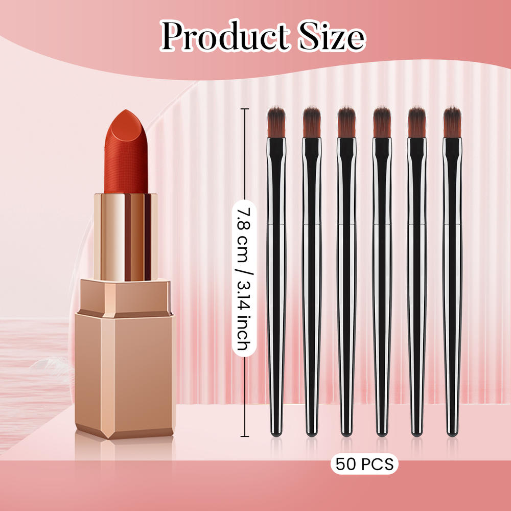 50/100 個使い捨てリップブラシセット口紅グロスワンドア - Beauty Makeup Tips のレビューと価格