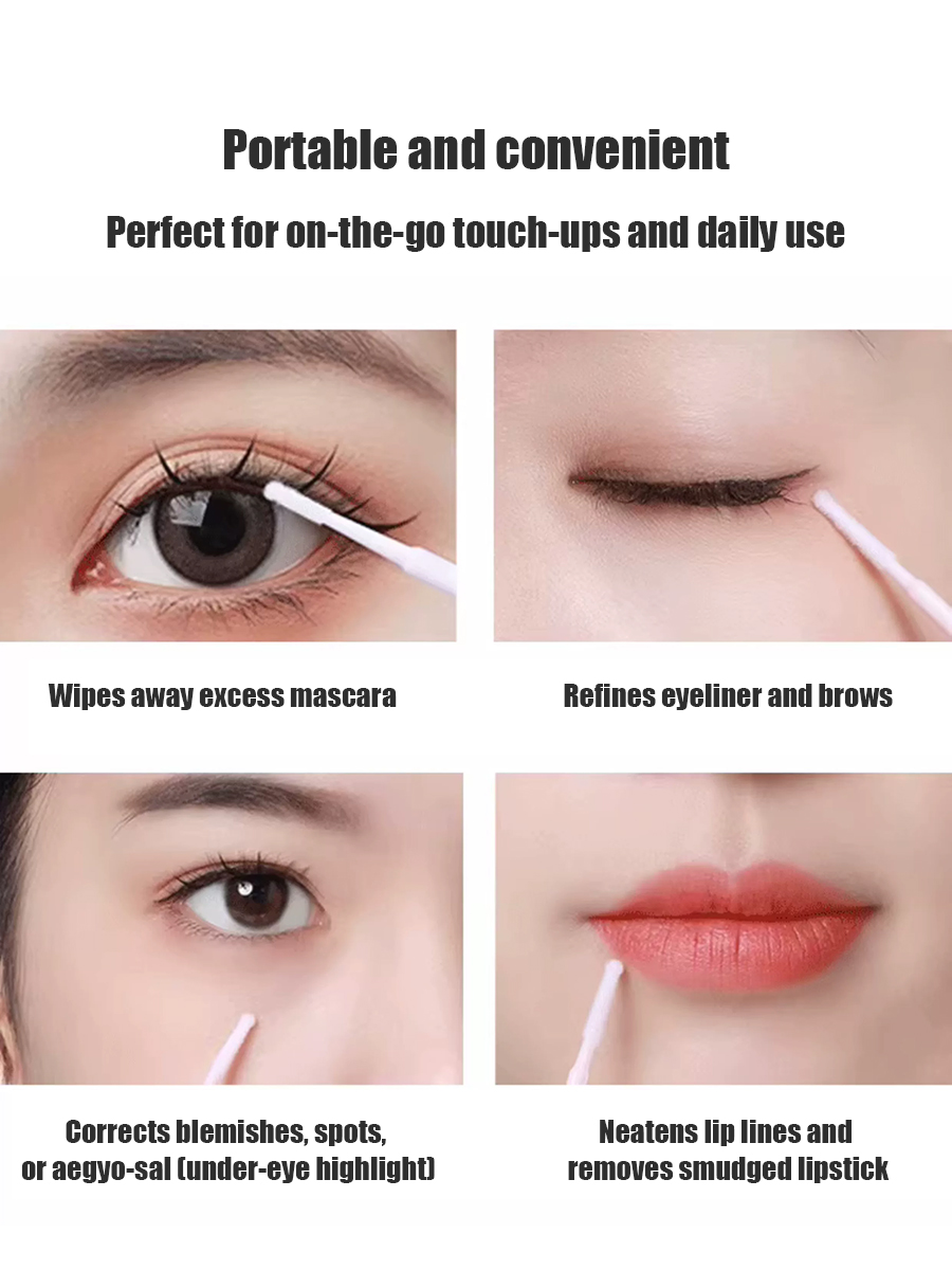 使い捨てロング綿棒まつげエクステンションマイクロブレーディン - Beauty Makeup Tips のレビューと価格