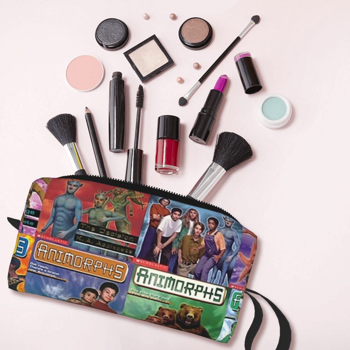 Animorphs ブックカバー メイクアップバッグ 化粧品 - Beauty Book Makeup Kit のレビューと価格