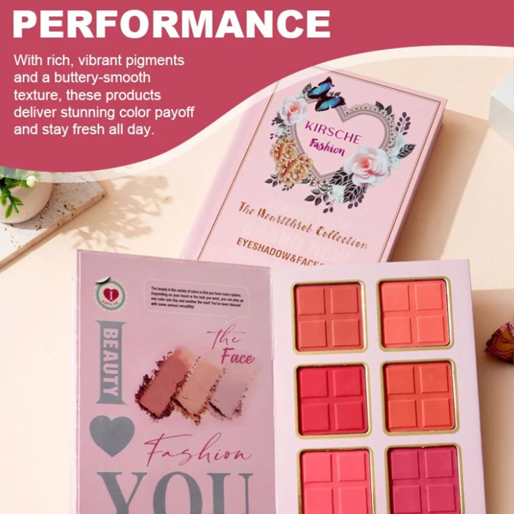 新しいマットメイクアップパレットブックハイライターアイシャド - Beauty Book Makeup Kit のレビューと価格