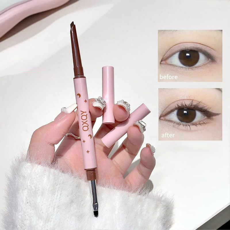 QXQY ダブルヘッドアイライナー、ツーインワンアイブロウペ - Beauty Makeup Tips のレビューと価格
