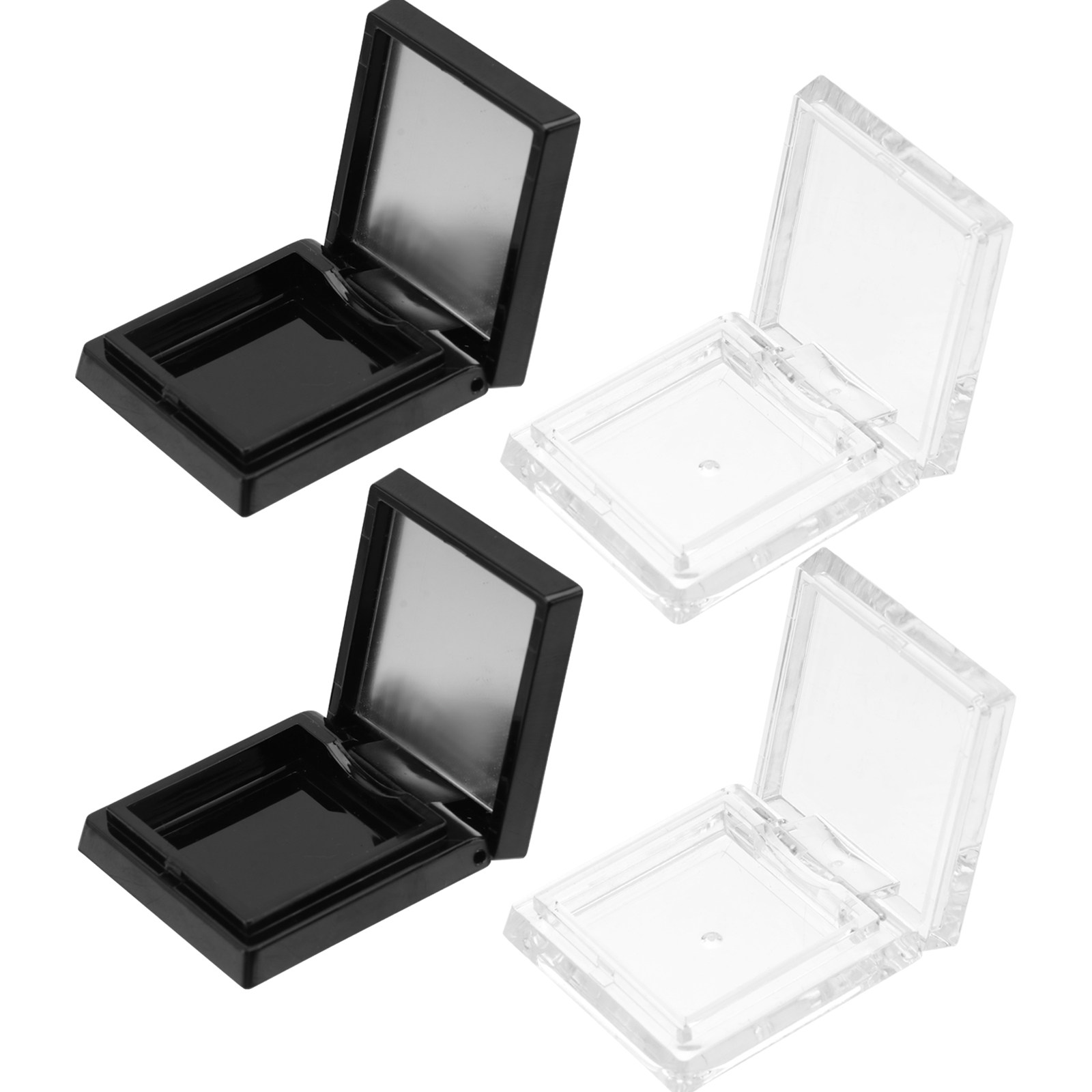 空のアイシャドウパレット4個入り。DIYメイクアップパレット - Eyeshadow Palette のレビューと価格
