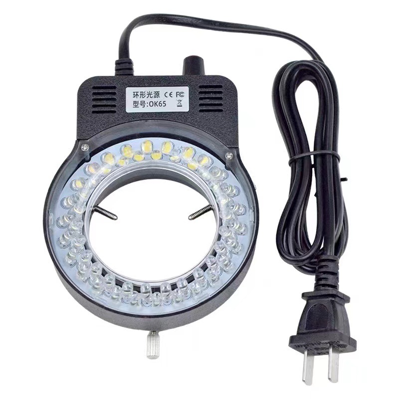 顕微鏡 LED リング光源内径 63MM 調整可能な光源視覚 - Led Ring Light のレビューと価格