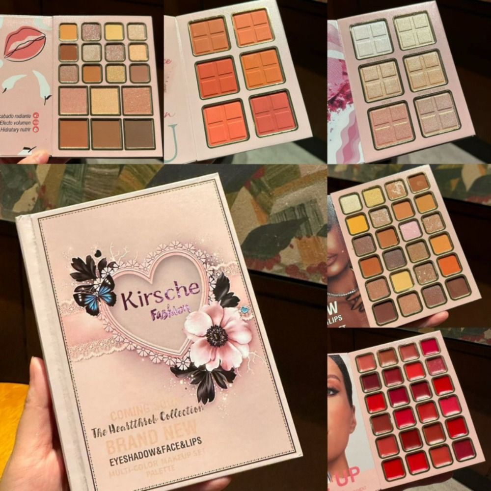 新しいマットメイクアップパレットブック ハイライター アイシ - Beauty Book Makeup Kit のレビューと価格