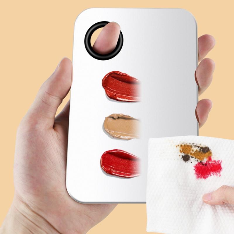 ステンレス鋼メイクアップ混合パレットファンデーションスパチュ - Eyeshadow Palette のレビューと価格