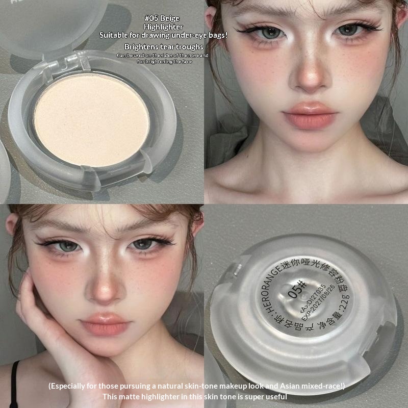 HERORANGE マットハイライト モノクロームアイシャド - Eyeshadow Palette のレビューと価格