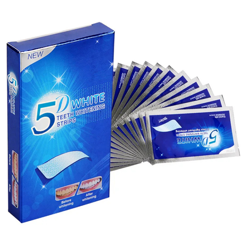 1-12 個 5D ホワイトニング歯ステッカー白い歯ジェル歯 - Teeth Whitening Strips のレビューと価格