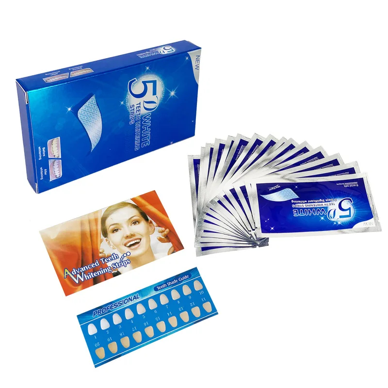 1-12 個 5D ホワイトニング歯ステッカー白い歯ジェル歯 - Teeth Whitening Strips のレビューと価格