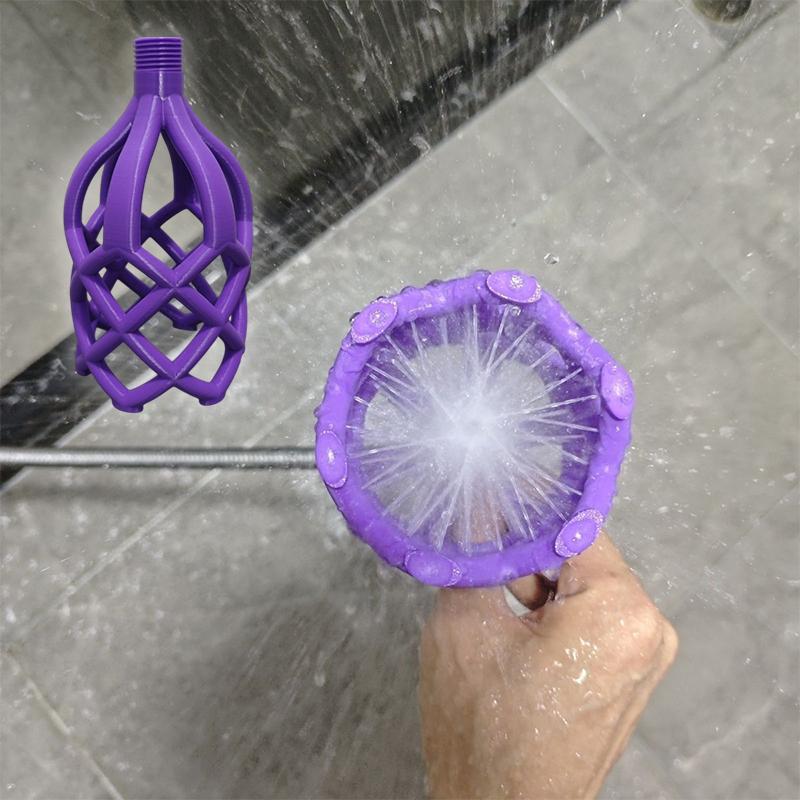 @1 個フルクリーニングマッサージスプレーシャワーヘッド男性 - Hair Scalp Massager のレビューと価格