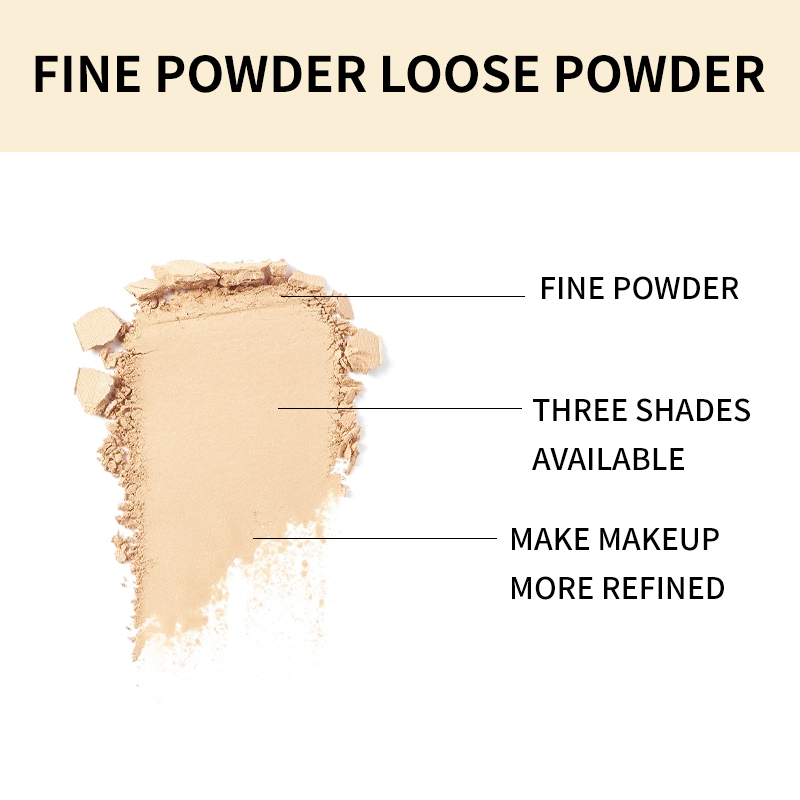女性用ミネラルフェイスパウダー,防水,オイルコントロール,半 - Beauty Makeup Fixer のレビューと価格