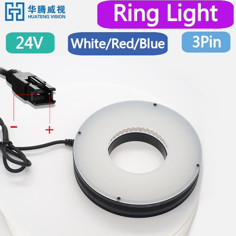 24Vリングライトマシンビジョン作業灯、産業用カメラ自動化照 - Led Ring Light のレビューと価格
