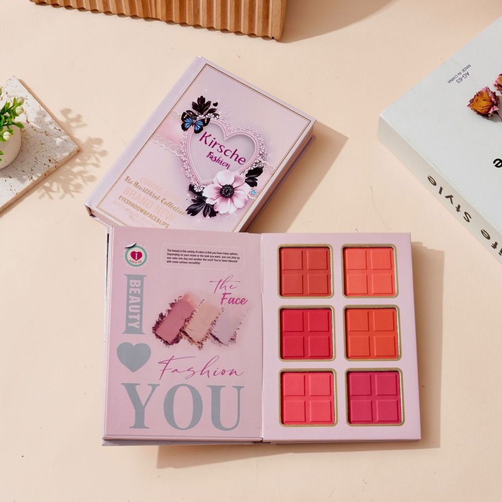 新しいマットメイクアップパレットブックアイシャドウロングラス - Beauty Book Makeup Kit のレビューと価格