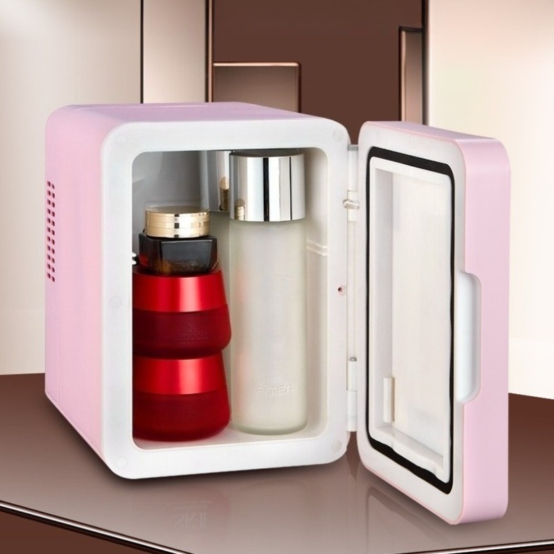 ポータブルミニメイクアップクーラー冷蔵庫、高級化粧品冷蔵庫（ - Beauty Zone Makeup のレビューと価格