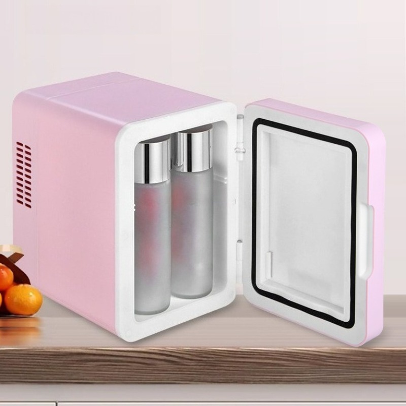 ポータブルミニメイクアップクーラー冷蔵庫、高級化粧品冷蔵庫（ - Beauty Zone Makeup のレビューと価格