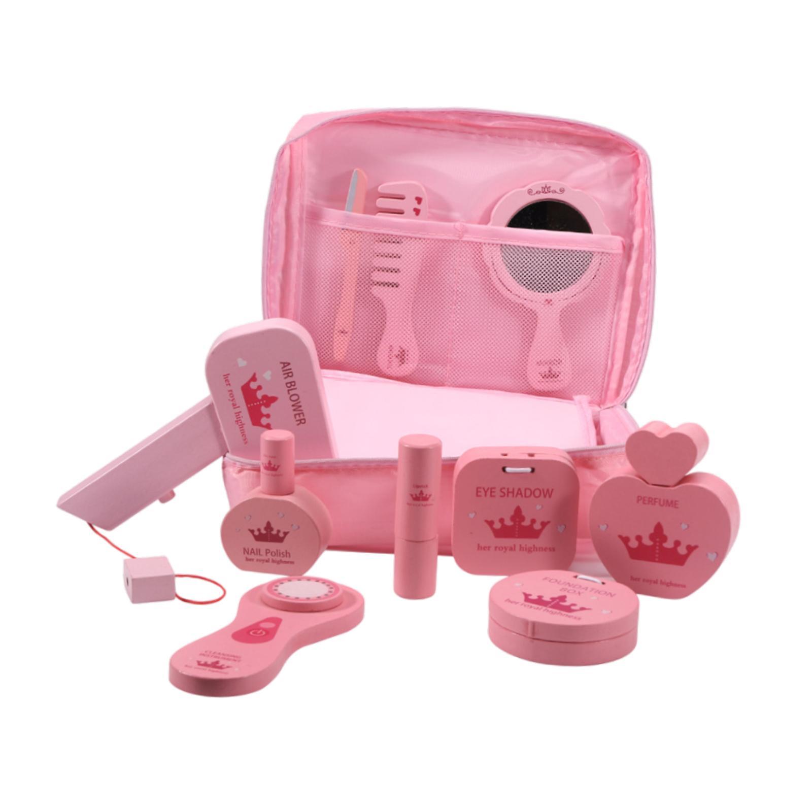 10個入りごっこ遊びメイクアップキット木製ビューティーサロン - Beauty Makeup For Kids のレビューと価格