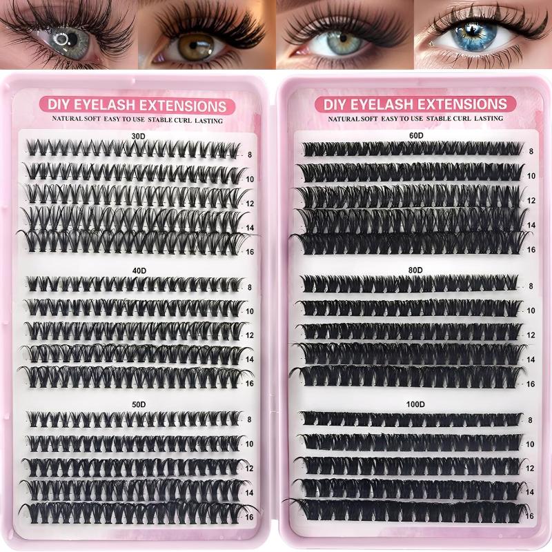 個別まつげエクステ 570本入り 30D 40D 50D 6 - Beauty Book Makeup Kit のレビューと価格