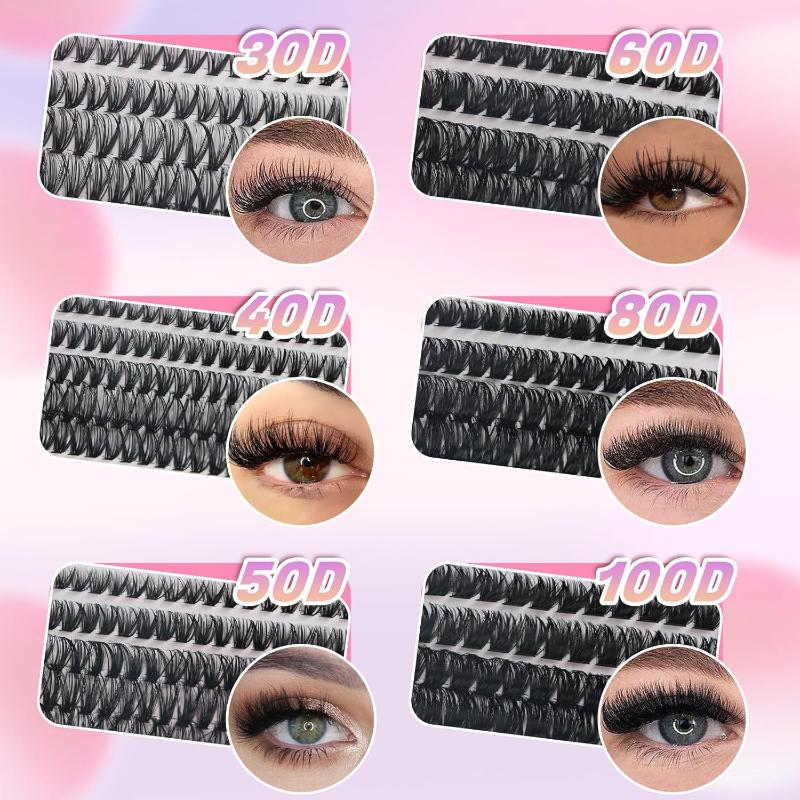 個別まつげエクステ 570本入り 30D 40D 50D 6 - Beauty Book Makeup Kit のレビューと価格