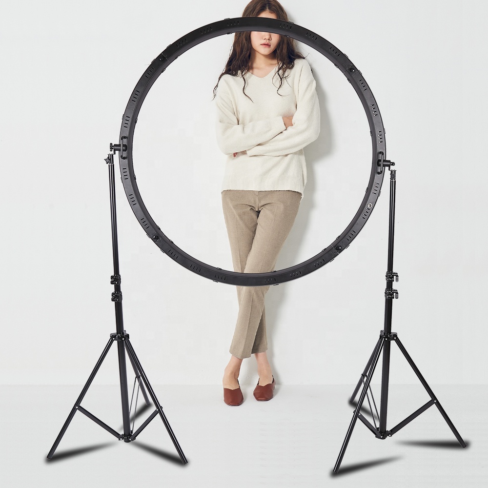 120W LEDリングライト、ワイヤーコントロール式、スタジ - Led Ring Light のレビューと価格