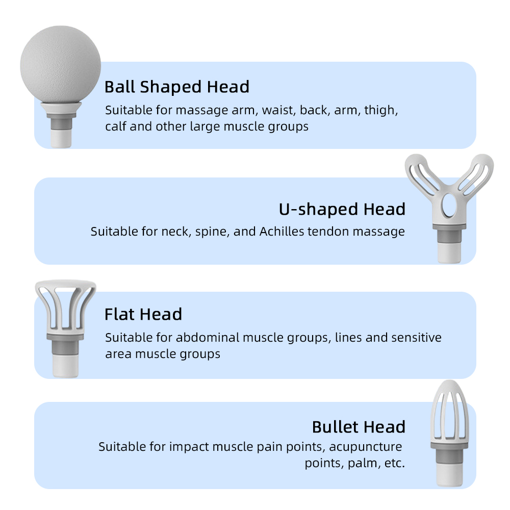 ポータブルミニ筋膜マッサージガン ワイヤレス肩背中マッサージ - Hair Scalp Massager のレビューと価格