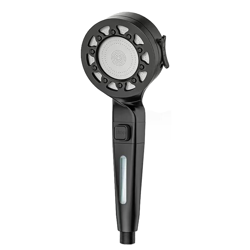 高圧シャワーヘッド節水 4 モードシャワーヘッド調節可能なワ - Hair Scalp Massager のレビューと価格